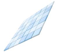 CLISPEED 36 piastrelle in ceramica per piscina fai da te, mosaico, facili da usare, molteplici usi, design senza cuciture, per hotel e ufficio