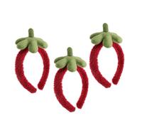 CLISPEED 3pezzi Fascia Per Fascia Per Antiscivolo in Pile Di Accessorio Per Esotico e Tropicale Adatto Per Donne e Ragazze