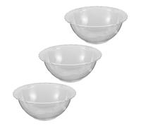 CLISPEED 3pezzi Vasca Per Lavaggio Acrilico Trasparente Lavandino Per Portatile Per Della Casa e Estetisti Professionisti