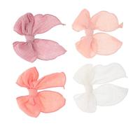CLISPEED 4 Pezzi Forcina Ad Arco Accessori Per Bambina Fiocchi Per Da Bambina Accessori Per Per Per Ragazze Fermagli Per Fiocchi Per Da Ragazza Nylon