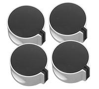 CLISPEED 4 pezzi Manopole Controllo per Cucina Gas Pomelli Rotanti per Forno e Piano Facile da Installare Design Ergonomico Compatibili con