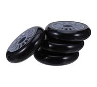 CLISPEED 4 Pezzi Ruote in Plastica Nere per Scooter Leggere e Resistenti, e Adolescenti, Perfette per Passeggiate Mattutine e Crociere Silenziose in Quartiere