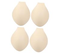 CLISPEED 4 Pezzi Spugna Coppa Per Biancheria Intima Maschile Rigonfiamento, Assorbente Discreto Poliestere Traspirante, Protezione Modellante Per Slip Sportivi e Costumi Da Bagno