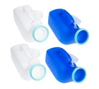 CLISPEED 4 Pezzi Urinale Portatile per Uomini Urinario con Scala per Anziani Ospedale o Campeggio