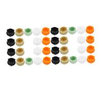 CLISPEED 40 Mini Halloween in Plastica Colorati Decorazioni Feste Tema Strega per Casa delle Desktop e Party Accessori Miniatura per Riempitivi Candy Bag e DIY