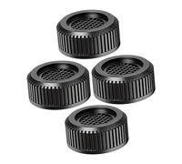 CLISPEED 4pezzi Base Per Lavatrice Cuscinetti Antivibranti e Antiscivolo Supporto Elevato Per Lavatrice Automatica e Elettrodomestici Per Protezione Pavimenti e Mobili