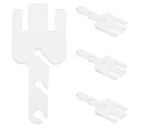 CLISPEED 4pezzi Tenditore Filo per Macchina da Maglieria Adattatori Compatibili Addi King Macchine Maglieria Tensione Professionale per Lavoro Maglia Uniforme Intoppi