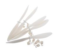 CLISPEED 5 Pezzi Accessori Per Modelli Di Aeromobili Elicottero Volante Giocattolo Telecomandato Lama Aereo Radiocomandato Giocattolo Parte Di Aeroplano Lama Mini Eliche