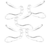 CLISPEED 5 pezzi Cuscinetti Nasali per in Silicone Morbido Antiscivolo Confortevoli e Ipoallergenici Adatti Sole Riduce Pressione e Segni Sul Naso