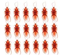 CLISPEED 50 Pezzi di Scarafaggi Finti, Insetti Disgustosi Realistici in Plastica, Giocattoli di novità, Scherzi per Halloween, Pesce D'aprile, Bomboniere, Insetti di Simulazione per Bambini