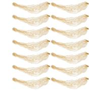 CLISPEED 50 pezzi Retina Capelli Alta Elasticità Invisibile per Chignon e Balletto Rete per Capelli Biondi Copri Chignon Elastico Riutilizzabile Comfort Prolungato per Uso Quotidiano e