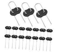 CLISPEED 50 Set da U Metallo per Fissaggio Telo Pacciamatura e per attività Outdoor Come e Picnic Design Resistente e Riutilizzabile