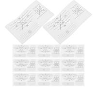 CLISPEED 50fogli Nastro Adesivo per Impatto da Golf di Etichette per Allenamento dello Swing Utilizzabile su Ferri Legni e Putter per Feedback Accurato e Pratica