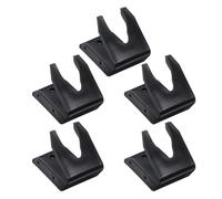 CLISPEED 5pcs Barcode Scanner Holder Handheld Reader Staffa Plastica con Posizionamento Preciso Design Ampia Compatibilità Nero in Movimento e Negozio Uso