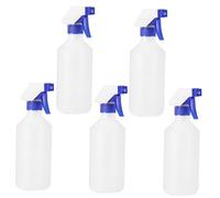 CLISPEED 5pezzi Flacone Spray Vuoto Di Plastica Dispenser Di Plastica Flacone Nebulizzatore Per Giardinaggio e Pulizia Compatto e Leggero Facile Da Riempire e Pulire