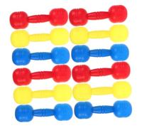 CLISPEED 6 Paia Manubri in Plastica per Set per Esercizi Sicuri e Facili Impugnare Attività Gruppo Fitness Ragazzo