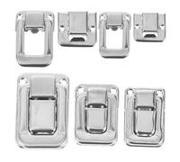 CLISPEED 6 Pezzi Fibbie Trasparenti Chiusura a Scatto Lucchetto per Scatole Taiping e Armadietti Accessorio Fai da Te per Portagioie