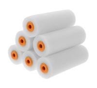 CLISPEED 6 pezzi Rulli Vernice per Pittura e Maneggevoli e Resistenti senza Perdita Fibre Kit Imbiancatura e