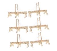 CLISPEED 6sets Kit Per Ponte Progetto Ponte Legno Te Per Sperimentazioni Scientifiche e Sviluppo Delle Competenze Motorie