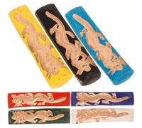 CLISPEED 7 Pezzi Set di Bastoncini di Inchiostro Cinese Tradizionale Colori Vari per Pittura e Calligrafia Funzione Anti-sfaldatura per Studenti