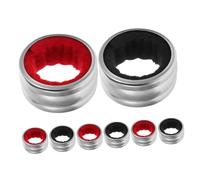 CLISPEED 8 Pezzi Anelli Antigoccia in Acciaio per Bottiglie di Vino Collarino Salva Goccia con Canale Assorbi Liquidi Protezione Antitrabocco per Bottiglie Diverse per Uso Multiplo e