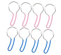 CLISPEED 8 pezzi Epilatore Viso Manuale Molla per Donne Dispositivo Portatile per Rimozione Pelo Viso Delicato Strumento Threading per Labbro Guance e Sotto il Naso Adatto Pelli Sensibili