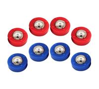 CLISPEED 8 pezzi Pucks Shuffleboard da Tavolo per Dischi Scorrevoli in Acciaio e Plastica Accessori Calcio Balilla e Giochi da Tavolo Leggeri e Resistenti per Partite Indoor