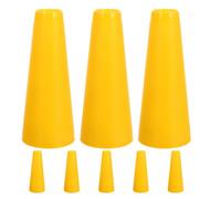 CLISPEED 8 Pezzi Rocchetti di Plastica Conici per Filo da Ricamo Tubo di Avvolgimento Lana Leggero e Resistente Organizzatore Filato per Lavoro a Maglia e Cucito Compatibile Bobine