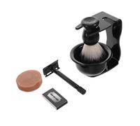 CLISPEED Accessori Per Rasatura Da Barba Ciotola Per Miscelazione e Lametta Per Sapone Porta Rasoio Per Uomo Pettine Per Barba Strumenti Per Cura Di Baffi e Barbe