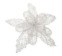 CLISPEED Applique in Pizzo 3d Paillettes e Perline Scintillanti, Toppa Floreale da Cucire 30x30 Cm, Decorazione Artigianale per Matrimonio e Costumi da Teatro