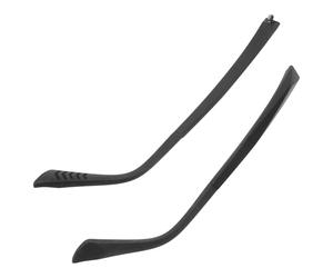 CLISPEED Aste per Occhiali Nere, 1 Paio di Gambe Sostitutive Design Aerodinamico e Processo di Galvanizzazione, Accessori per Riparazione Occhiali Comodi e Resistenti per Uso Quotidiano