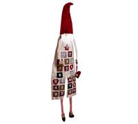 CLISPEED Avvento Natale Volto Decorazione Appesa Countdown Festiva per Festa Famiglia