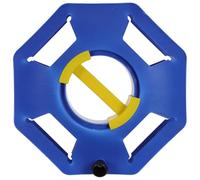 CLISPEED Avvolgicavo Portatile Blu con Maniglia Girevole, Bobina per Cavo di Prolunga Resistente per Garage e Officina, Organizer Elettrico Compatto per Gestione Rapida e Sicura dei Cavi