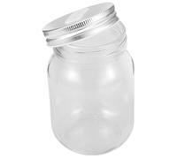 CLISPEED Barattolo in Vetro Trasparente con Coperchio Fessura per Risparmio Monete Contenitore Punti Premio per Adulti Salvadanaio per Auto-disciplina e Organizzazione Risparmio