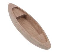 CLISPEED Barca in Legno Non Verniciato Decorazione Marina Stabile per Collezionisti e Regali Personalizzabili Adatto Ambienti Casa e Ufficio Barca a Vela in Legno Resistente da Dipingere e