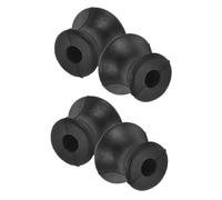 CLISPEED Base in Gomma Nera per Diapason 4 Pezzi Supporto Portatile Stabile per Terapia del Suono e Accessori Yoga
