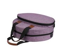 CLISPEED Borsa Porta Attrezzi Ricamo Grande capacità in Oxford Resistente con Manico Staccabile e Tasca Elastico per Progetti e Viaggi di Punto Croce