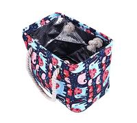 CLISPEED Borsa Viaggio Organizer per Bagno con Manici Regolabili Capacità per Shampoo e Cosmetici per Doccia e Fitness
