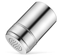 CLISPEED Bottiglia per Condimenti e Contenitore per Spezie Grande in Acciaio Inox, Saliera Coperchio per Distribuzione Uniforme di Sale e Pepe, Strumento da Cucina per Ristoranti e Mense