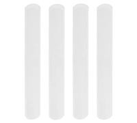 CLISPEED Braccialetti Schiaffeggiati Bianchi 100 Pezzi Per Bambini Braccialetto Schiaffo Creativo Resistente Per Bomboniere Feste Scolastiche e Compleanni Diy