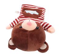 CLISPEED Burattino di Famiglia a Forma di Orso per Genitori e Bambini Gioco Interattivo Educativo Peluche Cartoni Animati Struttura Durevole Decorazione Cameretta