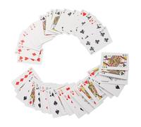 CLISPEED Carte Da Gioco Braille Per Non Vedenti Mazzo Di Poker Tattile Per Adulti e Ragazzo Ragazza Per Imparare Braille e Divertirsi Con Giochi Di Carte