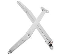 CLISPEED Cerniere per Mobili Supporto a Molla a Gas 2 Pezzi in Metallo, Montanti per Coperchi Scatola e Porte Chiuse, Adatti a Mobili da Cucina e Armadi