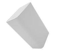 CLISPEED Cestino Rifiuti Sottile 12l in ABS con Coperchio per Cucina | Design Moderno e Linee Lisce, Adatto tra Elettrodomestici, per Studenti e Appartamenti, Meno Ingombro