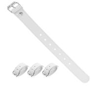 CLISPEED Cinghie Regolabili in Pu per Cestino Bici, Set 4 Pezzi, Cinghie Anteriori Robuste per Fissaggio Cestino Anteriore, Accessori Ciclismo per Trasporto Scuola e Picnic