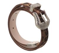 CLISPEED Cintura Da Donna in Vita Stile Vintage Fibbia Western in Metallo Per Abiti e Jeans Decorativa Casual Da Donna Elegante Per Feste e Uscite Quotidiane