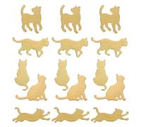 CLISPEED Ciondoli in Metallo 60 Pezzi per Ornamenti Casa e Soprammobili Shabby Chic, Materiale per Lavoretti Natalizi e Decorazioni in Resina Stile Casuale