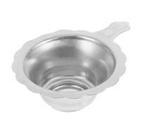 CLISPEED Colino in Acciaio Inossidabile per Tè Sfuso Filtro Fine con Mini Setaccio Portatile per Tè Caffè e Cocktail Design Compatto Uso Quotidiano e Viaggi