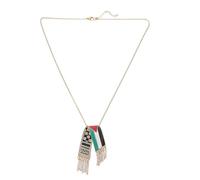 CLISPEED Collana Con Sciarpa E Bandiera Della Palestina Ciondolo A Catena Con Bandiera Della Palestina Collana Con Ciondolo Gioiello Da Collo Novità Collana Palestinese Collana