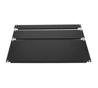 CLISPEED Copertura 3 Pezzi per Armadio 2u, Pannello Blindato Resistente per Protezione Telaio in Metallo per Sala Server